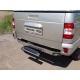 Фаркоп для УАЗ Пикап с нержавеющей накладкой ТСС для УАЗ Патриот Пикап 2015-2021